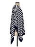 Anne Klein Stripes Blue Poncho Size S - photo 4