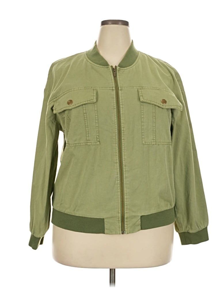 Pre-owned Maurices Jacket In Green