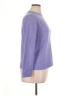 Bianco & Blu Solid Purple Pullover Sweater Size XL - photo 4