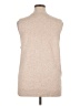 Ganni Tan Sweater Vest Size XL (4) - photo 2