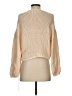 MIOU MUSE Solid Tan Pullover Sweater Size S - photo 2