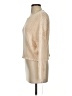 MIOU MUSE Solid Tan Pullover Sweater Size S - photo 5
