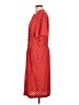 Talbots Print Red Casual Dress Size L (estimated) - photo 5