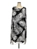 Catherines Graphic Black Casual Dress Size 2X - photo 1