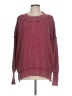 Zenana 100% Cotton Solid Burgundy Pullover Sweater Size L - photo 1