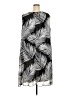 Catherines Graphic Black Casual Dress Size 2X - photo 2