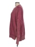 Zenana 100% Cotton Solid Burgundy Pullover Sweater Size L - photo 5