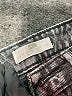 Stradivarius 100% Baumwolle Chevron-herringbone Gray Jeans Size 2 - photo 4