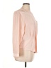 Lindsey Blake 100% Polyester Color Block Pink Long Sleeve Blouse Size 14 - photo 4