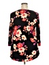 JM Collection Black 3/4 Sleeve Blouse Size 2X - photo 2