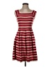 Max Studio 100% Cotton Stripes Red Casual Dress Size XS - photo 1