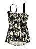 Venus Graphic Black Swimsuit Top Size 12 - photo 2
