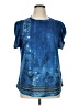 Unbranded Paisley Blue Short Sleeve T-Shirt Size XL - photo 1