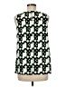 Peter Pilotto for Target 100% Polyester Green Sleeveless Blouse Size M - photo 2