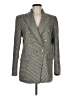 Zara Chevron-herringbone Gray Blazer Size M - photo 1