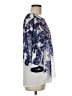 Adrianna Papell 100% Polyester Blue 3/4 Sleeve Blouse Size M - photo 4