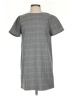 Forever 21 Plaid Gray Casual Dress Size S - photo 1