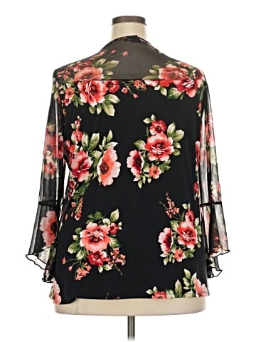 Adele & May 3/4 Sleeve Blouse (view 2)