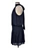 Do & Be 100% Polyester Solid Blue Casual Dress Size M - photo 5