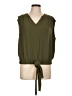 Shein 100% Polyester Green Sleeveless Blouse Size 12 - photo 1