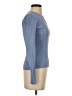 Gianni Bini Blue Long Sleeve Top Size S - photo 4