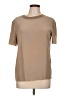 Joseph 100% Silk Tan Short Sleeve Top Size EU (FR) 42 / US 10 - photo 1