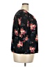 Gap 100% Rayon Floral Black Short Sleeve Blouse Size XXL - photo 4