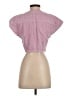 Madewell Pink Short Sleeve Blouse Size 0 - photo 2