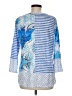 Shana Blue 3/4 Sleeve Blouse Size M - photo 2