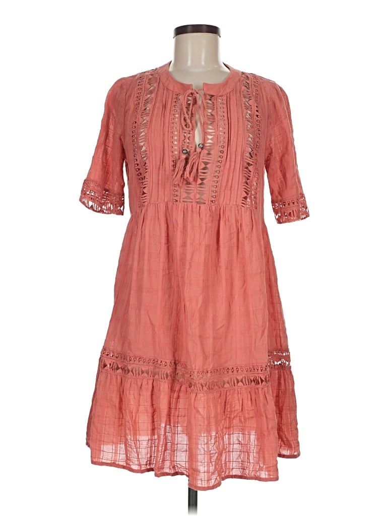 Pre-owned Knox Rose Casual Dress In Orange