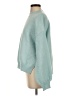 Unbranded 100% Polyester Solid Teal Pullover Sweater Size S - photo 5