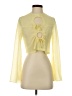 Cider Yellow Long Sleeve Blouse Size XS - photo 1