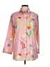 Unbranded Floral Pink Long Sleeve Blouse Size M - photo 1