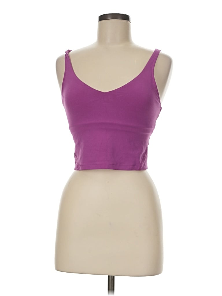 Pre-owned Lululemon Athletica Active Tank Top In Purple