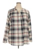 Timeson Gray Long Sleeve Blouse Size XXL - photo 1