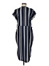 Ecowish Stripes Blue Casual Dress Size M - photo 2
