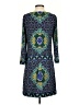 Laundry by Shelli Segal Paisley Blue Casual Dress Size 4 - photo 2