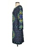 Laundry by Shelli Segal Paisley Blue Casual Dress Size 4 - photo 5