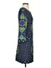 Laundry by Shelli Segal Paisley Blue Casual Dress Size 4 - photo 4