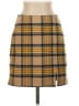 Skies Are Blue Plaid Tan Yellow Casual Skirt Size XS - photo 1
