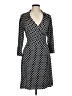 Laundry by Design Polka Dots Black Casual Dress Size 8 - photo 1