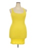 Mossimo Yellow Casual Dress Size XXL - photo 1