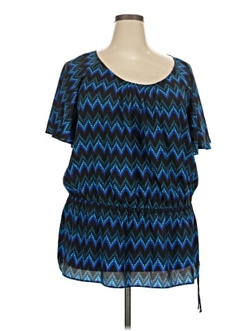 Beverly Drive Short Sleeve Blouse (view 1)