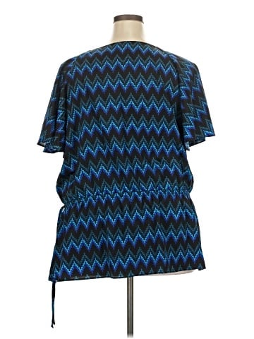 Beverly Drive Short Sleeve Blouse (view 2)