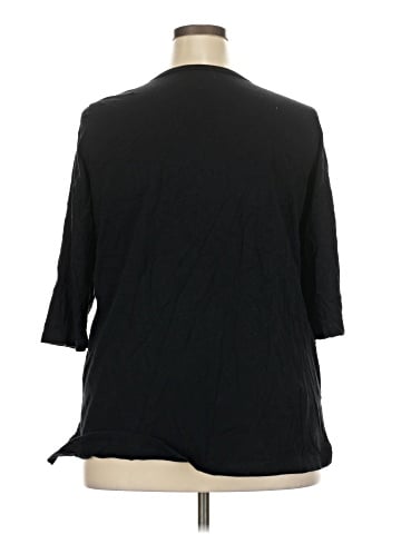 Woman Within 3/4 Sleeve T-Shirt (view 2)