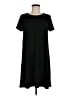 Gap Solid Black Casual Dress Size Med Petite - photo 1