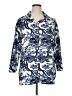 Unbranded 100% Polyester Blue 3/4 Sleeve Blouse Size 0X - photo 1