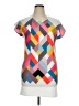 Assorted Brands Graphic Gray White Casual Dress Size XL - photo 1
