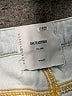 ONETEASPOON 100% Cotton Blue Green Denim Skirt Size 28 waist - photo 4