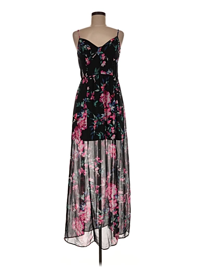 Pre-owned Express Outlet Cocktail Dress In Black
